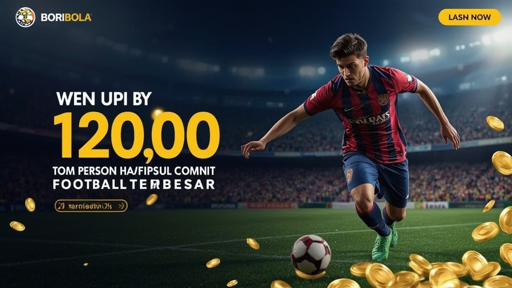 Daftar Akun Judi Bola Online Resmi dengan Bonus Terbesar