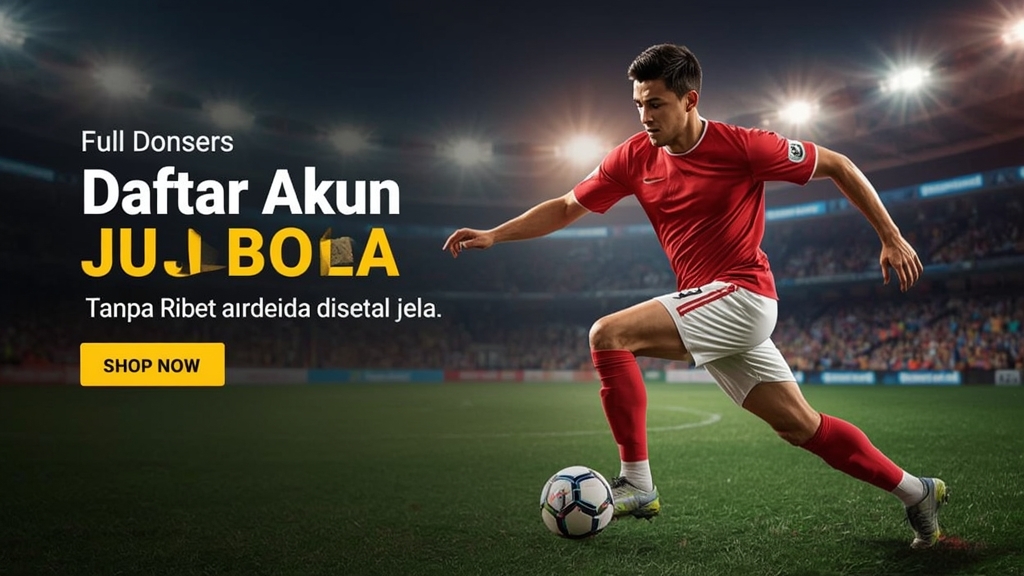 Tips Daftar Akun Judi Bola Tanpa Ribet dan Cepat Disetujui